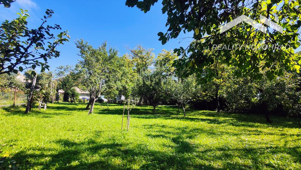 Horná Strehová: Predaj slnečnej záhrady s ovocným sadom