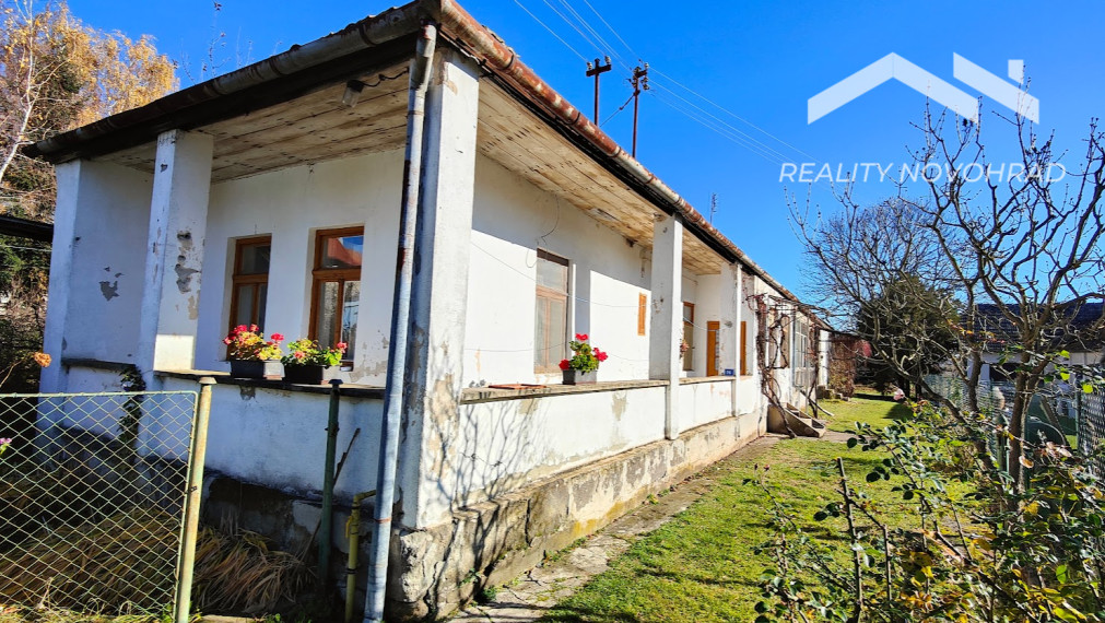 🏡 REZERVOVANÉ! Vidiecky gánkový dom pri lese –  Horná Strehová