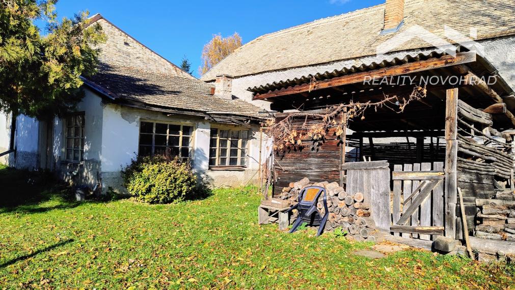 🏡 Vidiecky gánkový dom pri lese – ideálne miesto na chalupu či trvalé bývanie v Hornej Strehovej