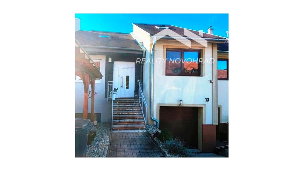 VIDINÁ okr. LUČENEC - RD 240 m2 , BAZÉN, TERASA, GARÁŽ - komplet zrekonštruovaný a zariadený