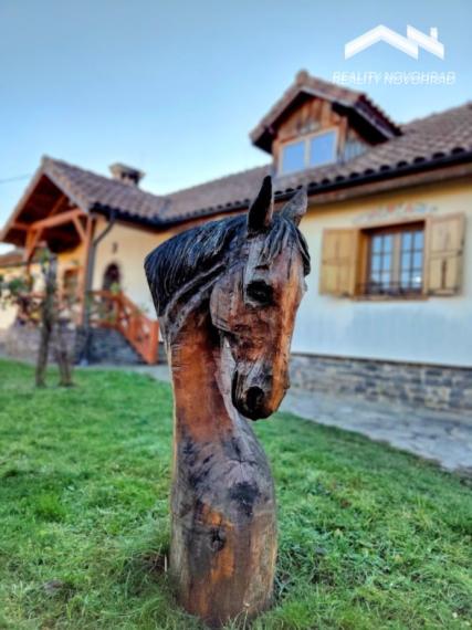 NOVÁ CENA: Rodinná usadlosť ideálna pre milovníkov koní a pokojného vidieckeho života