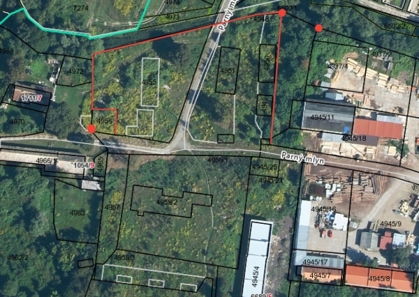 Výnimočný pozemok s veľkým potenciálom v Lučenci- Parný mlyn